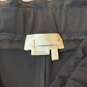 Pull on trousers genie style leg by Anthropologie